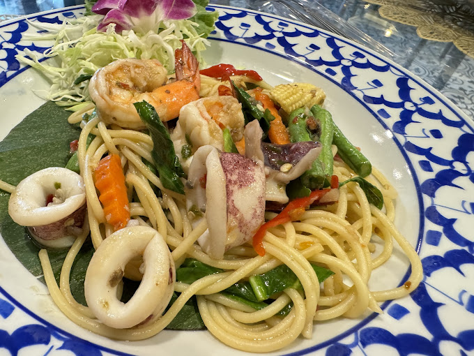 Menu at Klong Jark Restaurant