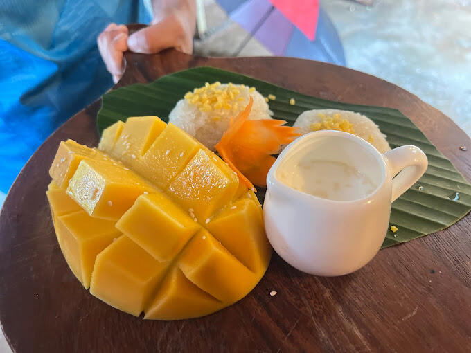 Menu at Klong Jark Restaurant